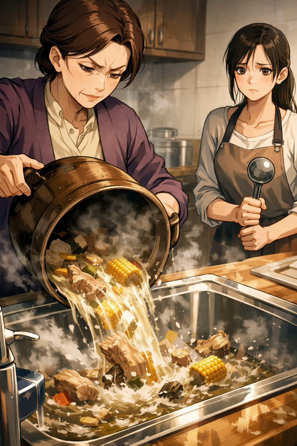 Bà Đổ Nồi Canh Của Tôi, Tôi Đổ Luôn Cả Cuộc Hôn Nhân